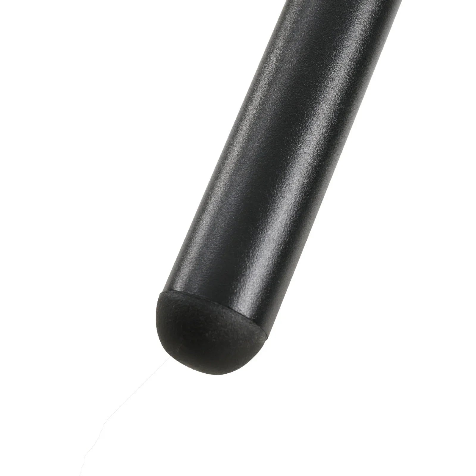 Tule Modern 83" Oval Dining Table with MDF Tabletop and Black Steel Legs - Elax Furniture