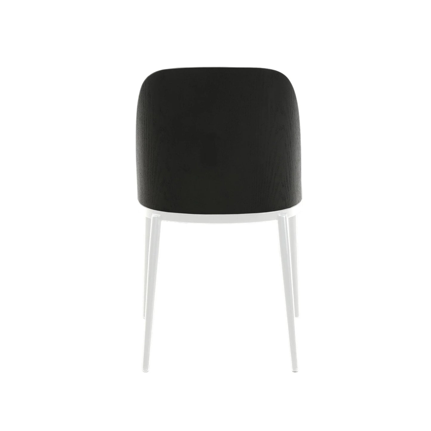 Tule Dining Side Chair with Upholstered Seat and Powder-Coated Steel Frame - Elax Furniture