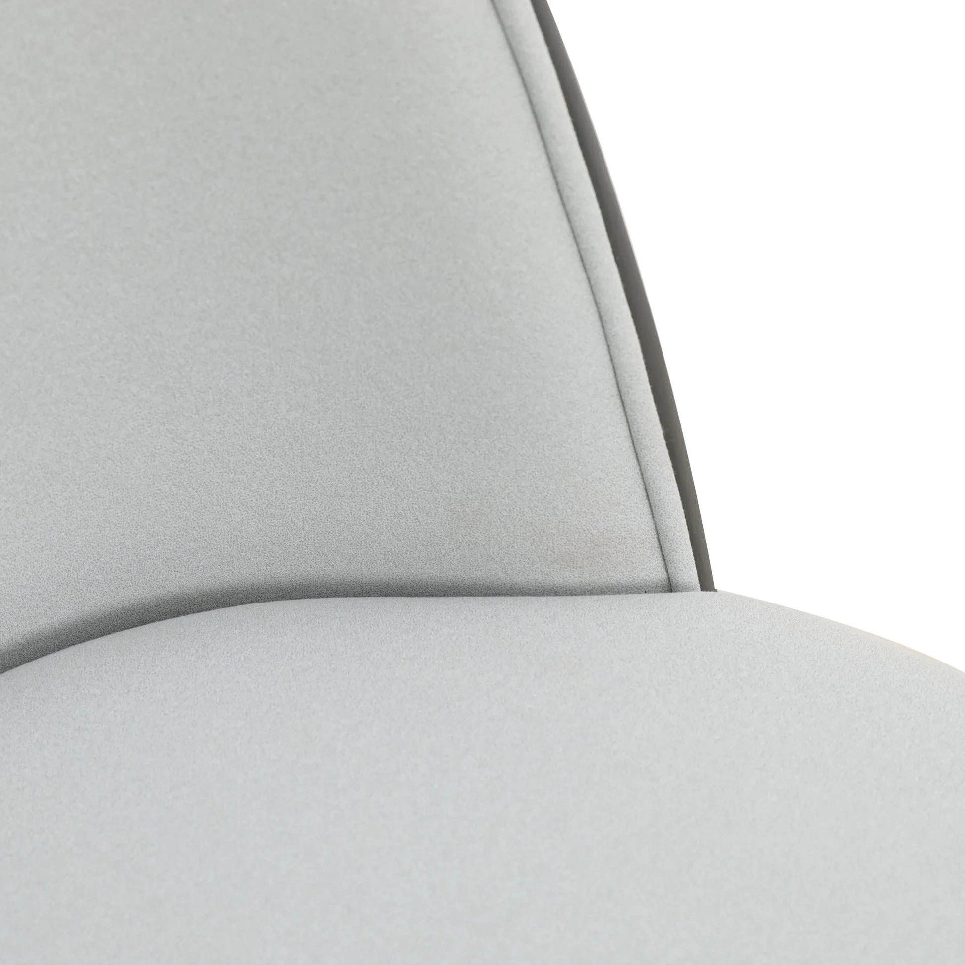 Tule Dining Side Chair with Upholstered Seat and Powder-Coated Steel Frame - Elax Furniture