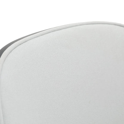 Tule Dining Side Chair with Upholstered Seat and Powder-Coated Steel Frame - Elax Furniture