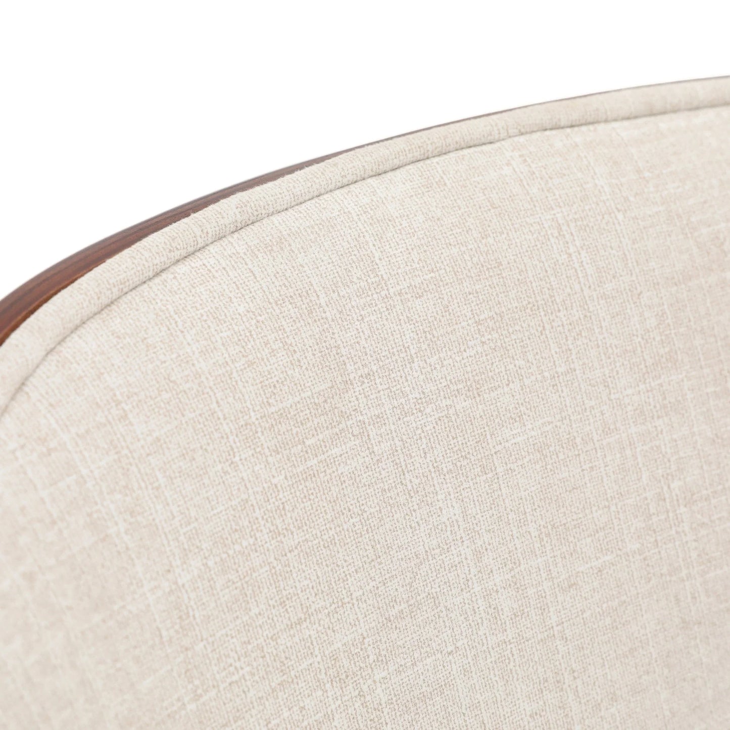 Tule Dining Side Chair with Upholstered Seat and Powder-Coated Steel Frame - Elax Furniture