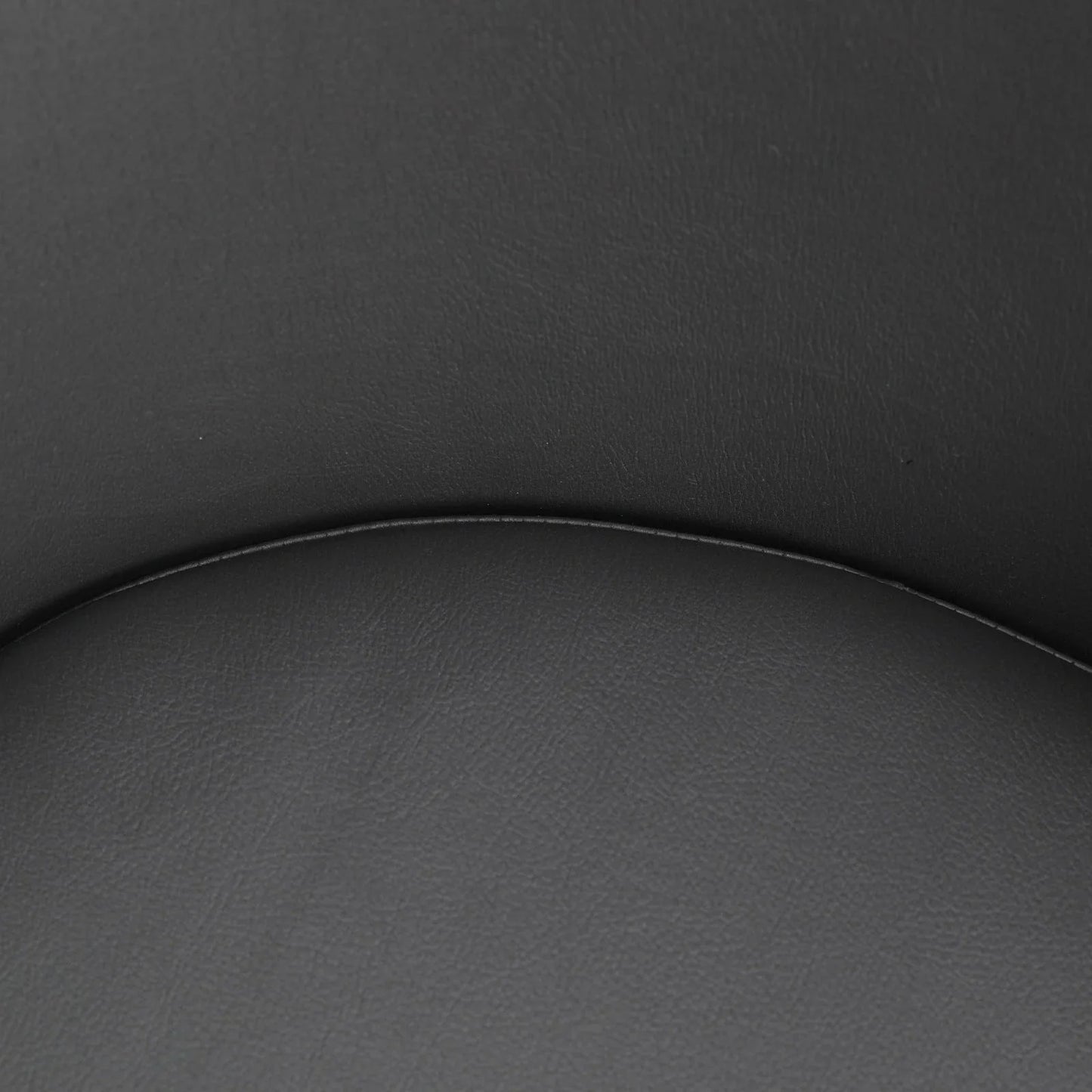 Urbane Dining Chair with Vinyl Fabric Seat and Wicker/Vinyl Backrest in Black Stainless Steel - Elax Furniture