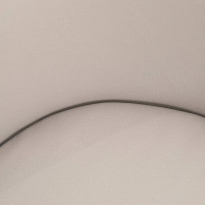 Urbane Dining Chair with Vinyl Fabric Seat and Wicker/Vinyl Backrest in Black Stainless Steel - Elax Furniture