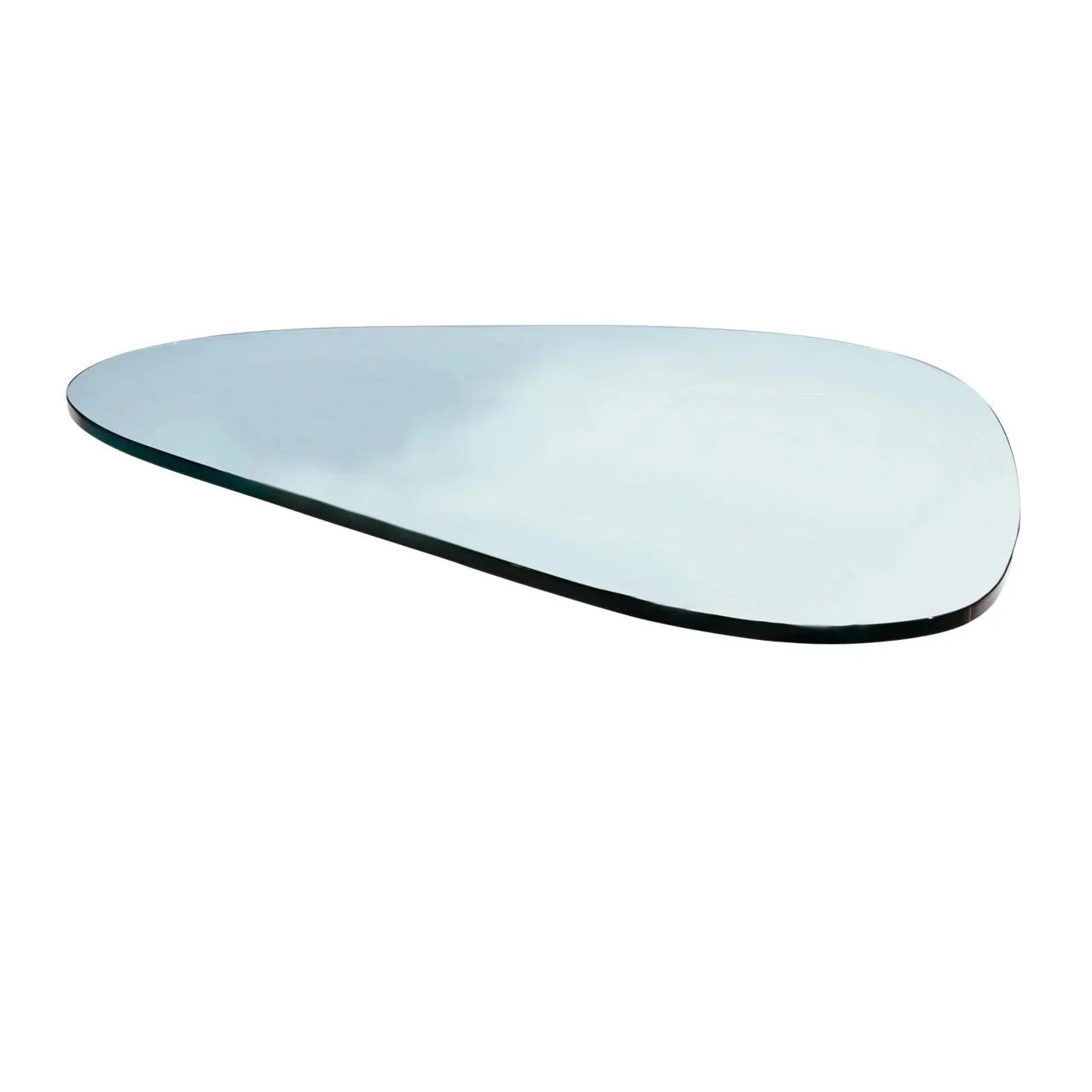 Imperial Modern Triangle Coffee Table Glass Top - Elax Furniture