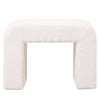 Vint Modern Bench Upholstered in Velvet Boucle With Padded Foam Seat