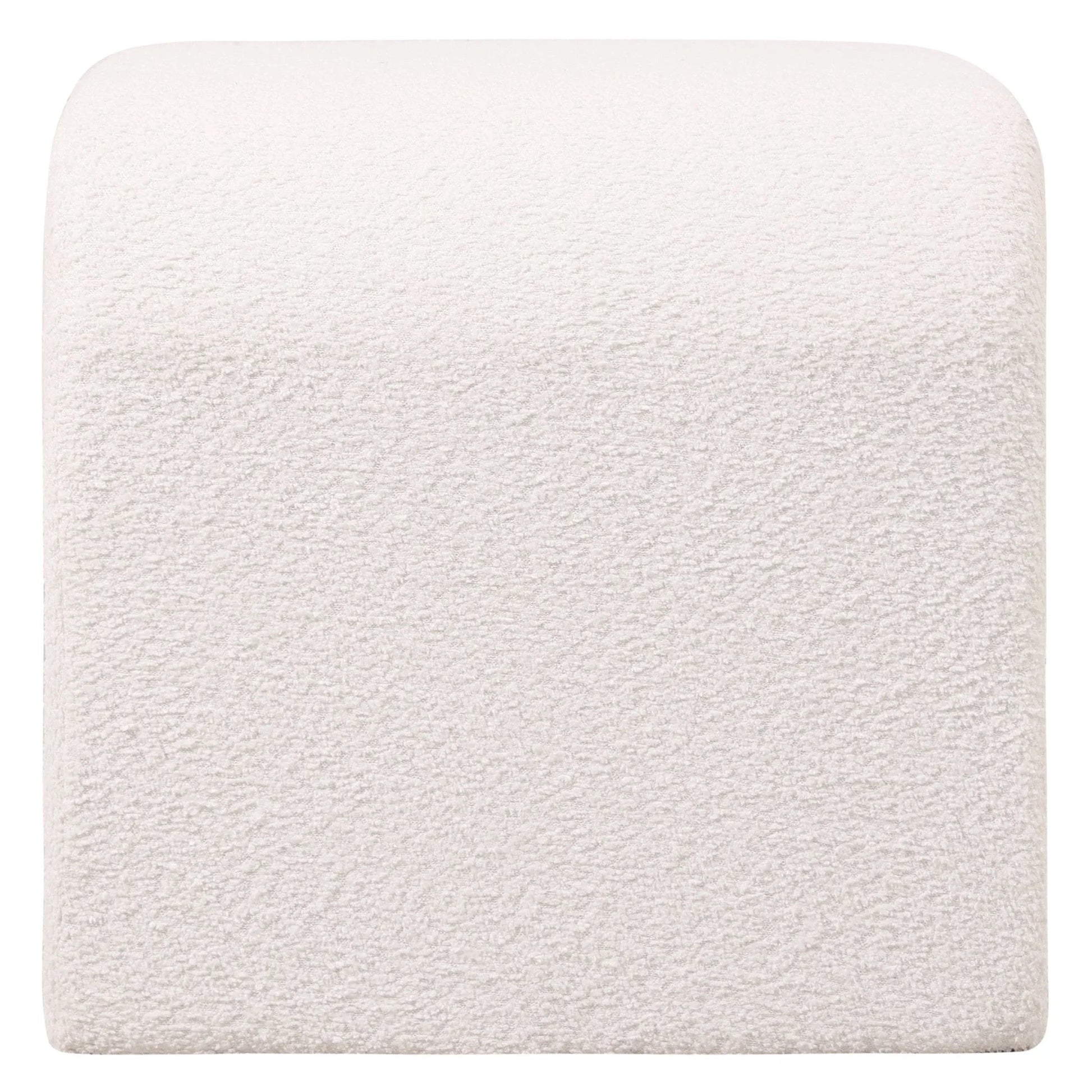 Vint Modern Bench Upholstered in Velvet Boucle With Padded Foam Seat - Elax Furniture