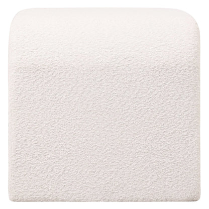 Vint Modern Bench Upholstered in Velvet Boucle With Padded Foam Seat - Elax Furniture