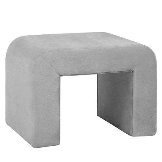 Vint Modern Bench Upholstered in Velvet Boucle With Padded Foam Seat - Elax Furniture