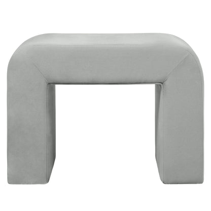 Vint Modern Bench Upholstered in Velvet Boucle With Padded Foam Seat - Elax Furniture