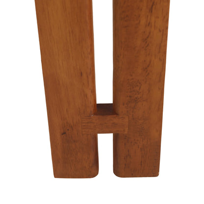 Velo Upholstered Leather Dining Chair with Open Back and Wood Legs Set of 2 - Elax Furniture