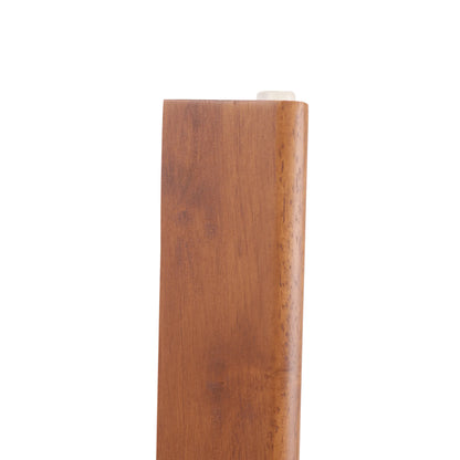 Velo Series Dining Chair with Upholstered Leather and Rubberwood Legs - Elax Furniture