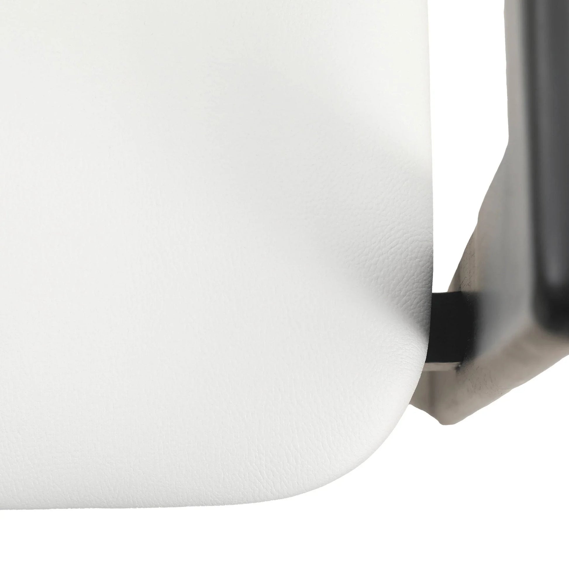 Velo Upholstered Leather Dining Chair with Open Back and Wood Legs Set of 2 - Elax Furniture