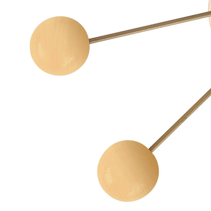 Concordia Modern Design Round Balls Silent Non-Ticking Wall Clock - Elax Furniture