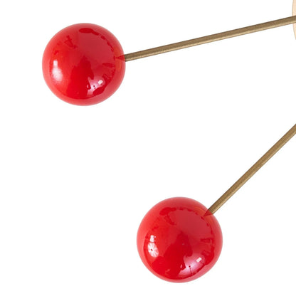 Concordia Modern Design Round Balls Silent Non-Ticking Wall Clock - Elax Furniture