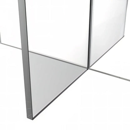 Valore Side Table with Round MDF Tabletop and Sturdy Acrylic Cross Base - Elax Furniture