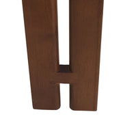 Velo Series Dining Chair with Upholstered Leather and Rubberwood Legs - Elax Furniture