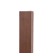 Velo Series Dining Chair with Upholstered Leather and Rubberwood Legs - Elax Furniture