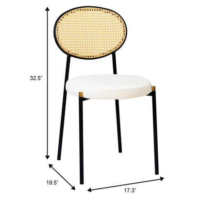 Verve 5-Piece Dining Set with 36" Round Dining Table Black MDF Top and Gold Base with 4 Velvet Dining Chairs in Black Steel Legs - Elax Furniture