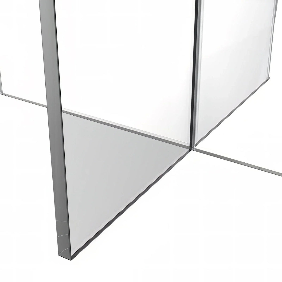 Valore Side Table with Round MDF Tabletop and Sturdy Acrylic Cross Base - Elax Furniture