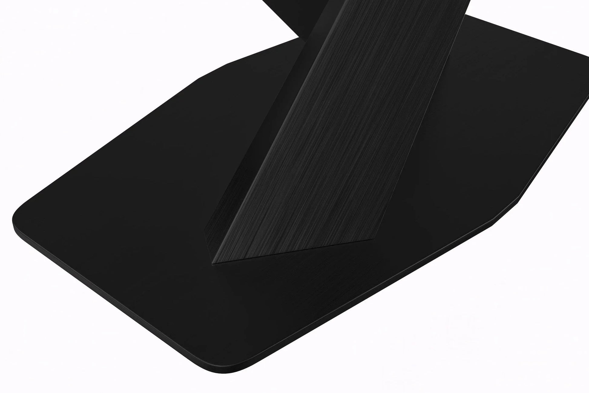 Voren Dining Table with Rectangular Tabletop with Gold/Black Stainless Steel Base - Elax Furniture