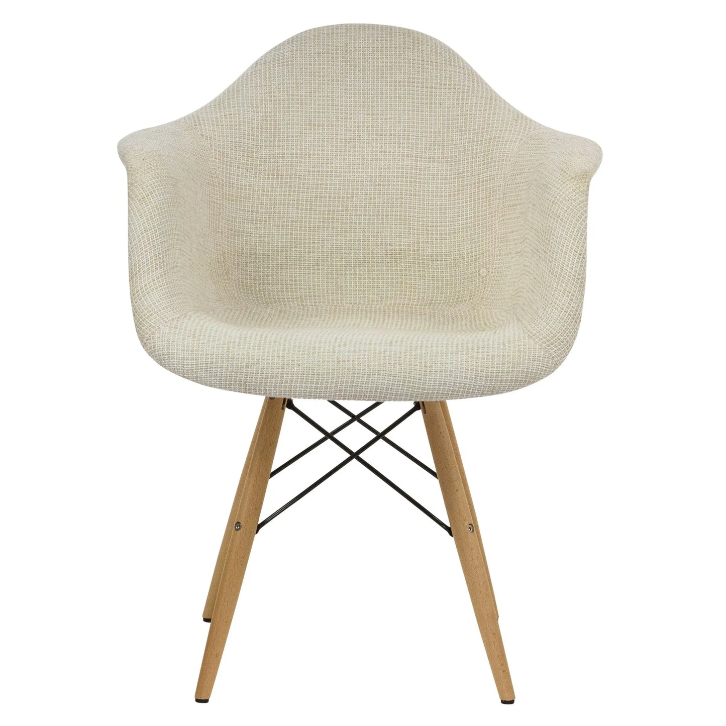 Willow Modern Fabric Eiffel Base Accent Side Chair - Elax Furniture