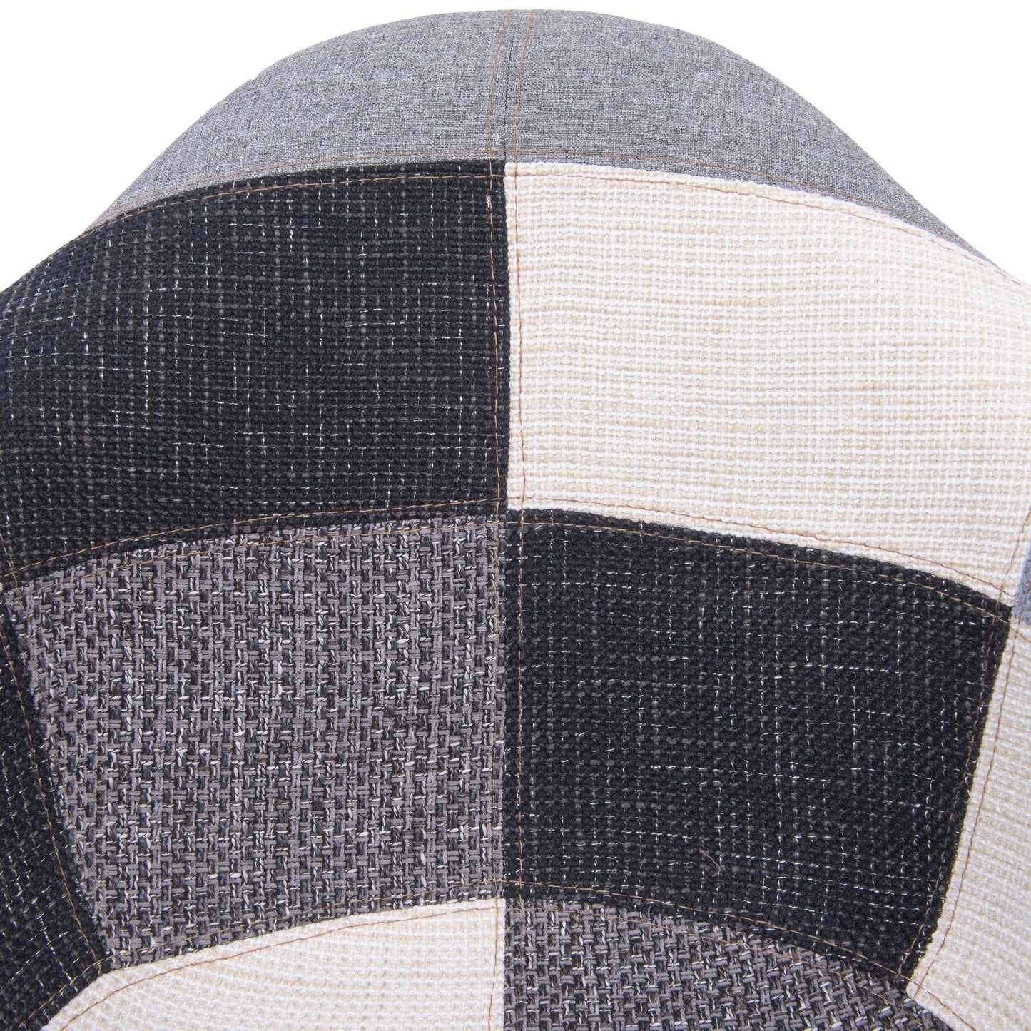 Willow Patchwork Fabric Eiffel Accent Chair, Set of 2 - Elax Furniture