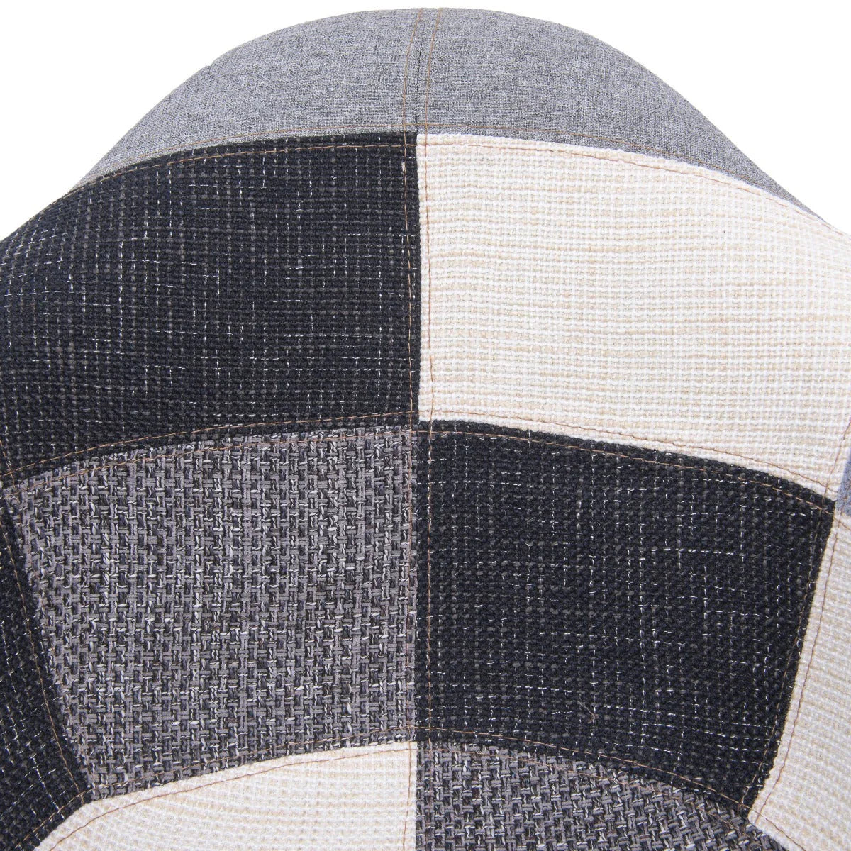 Willow Patchwork Fabric Eiffel Accent Chair, Set of 2 - Elax Furniture