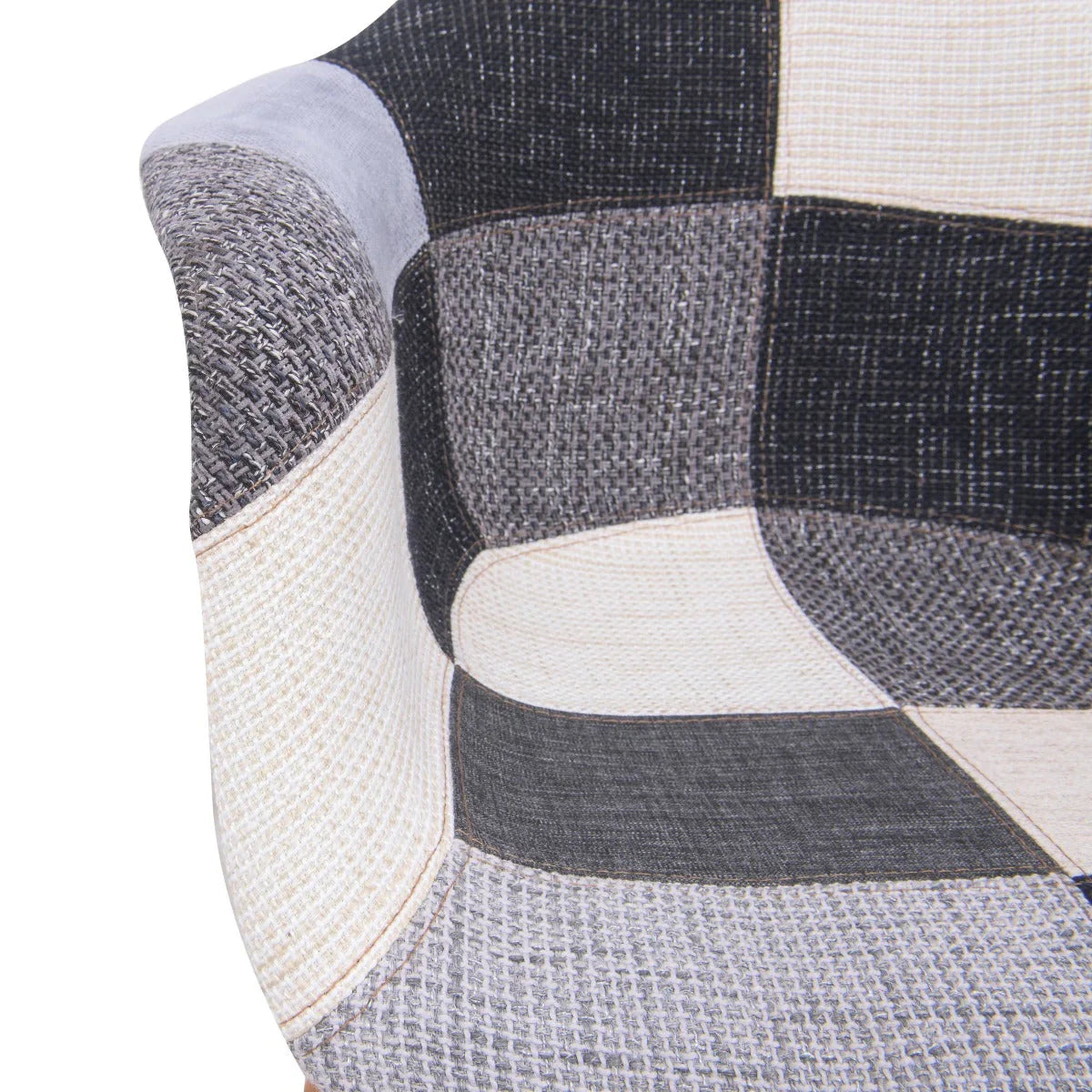 Willow Modern Fabric Eiffel Base Accent Side Chair - Elax Furniture