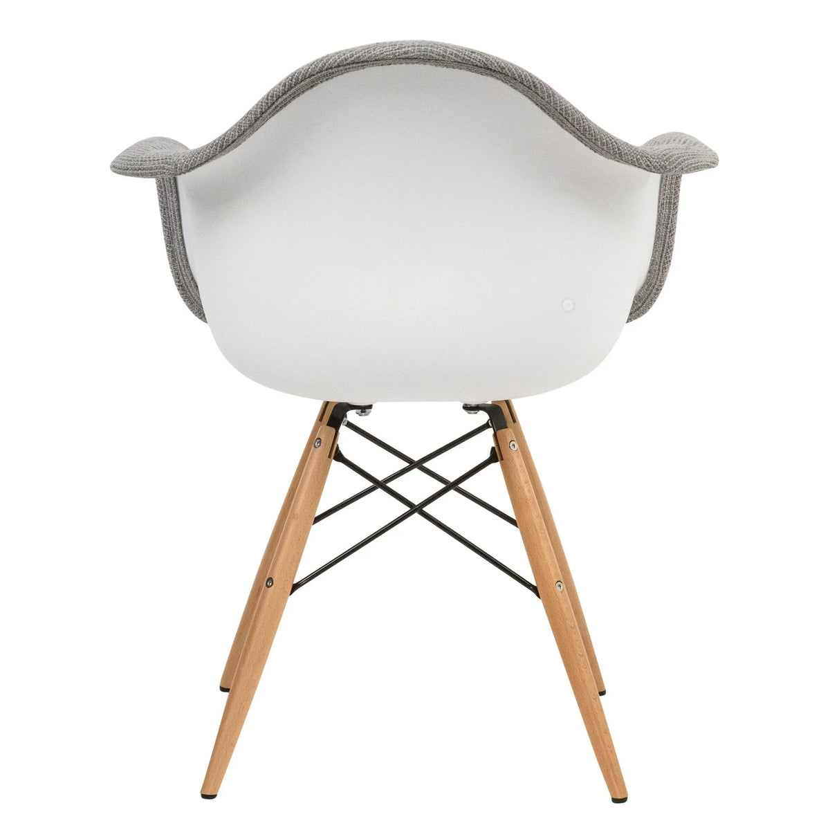 Willow Modern Fabric Eiffel Base Accent Side Chair - Elax Furniture