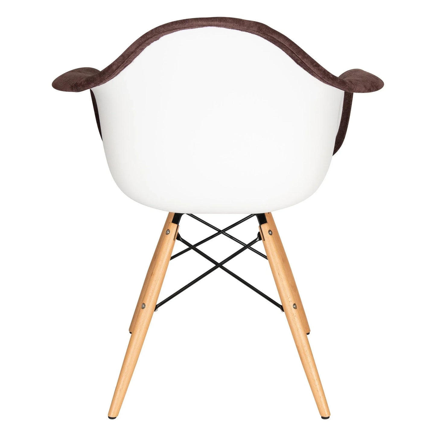 Willow Modern Fabric Eiffel Base Accent Side Chair - Elax Furniture