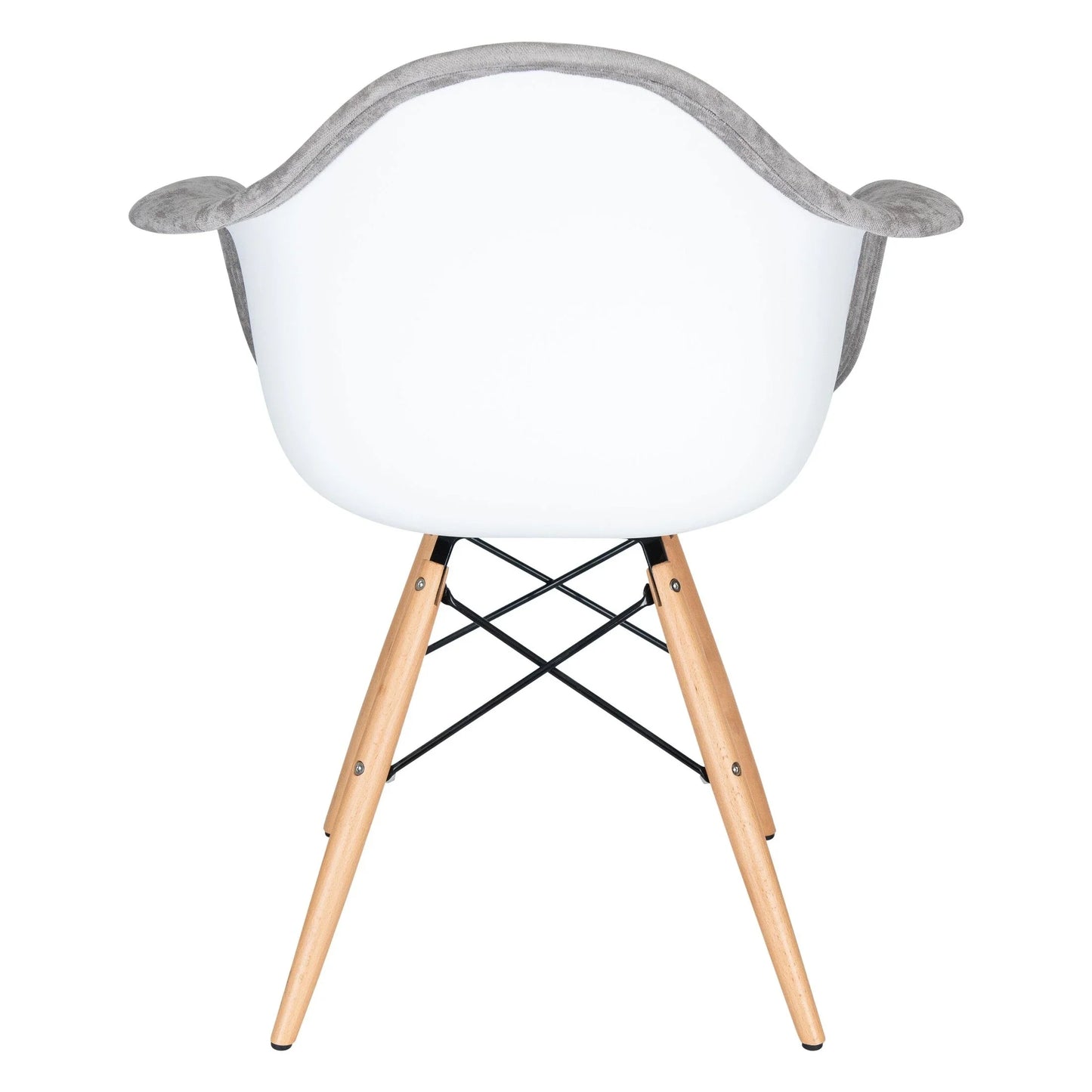 Willow Modern Fabric Eiffel Base Accent Side Chair - Elax Furniture