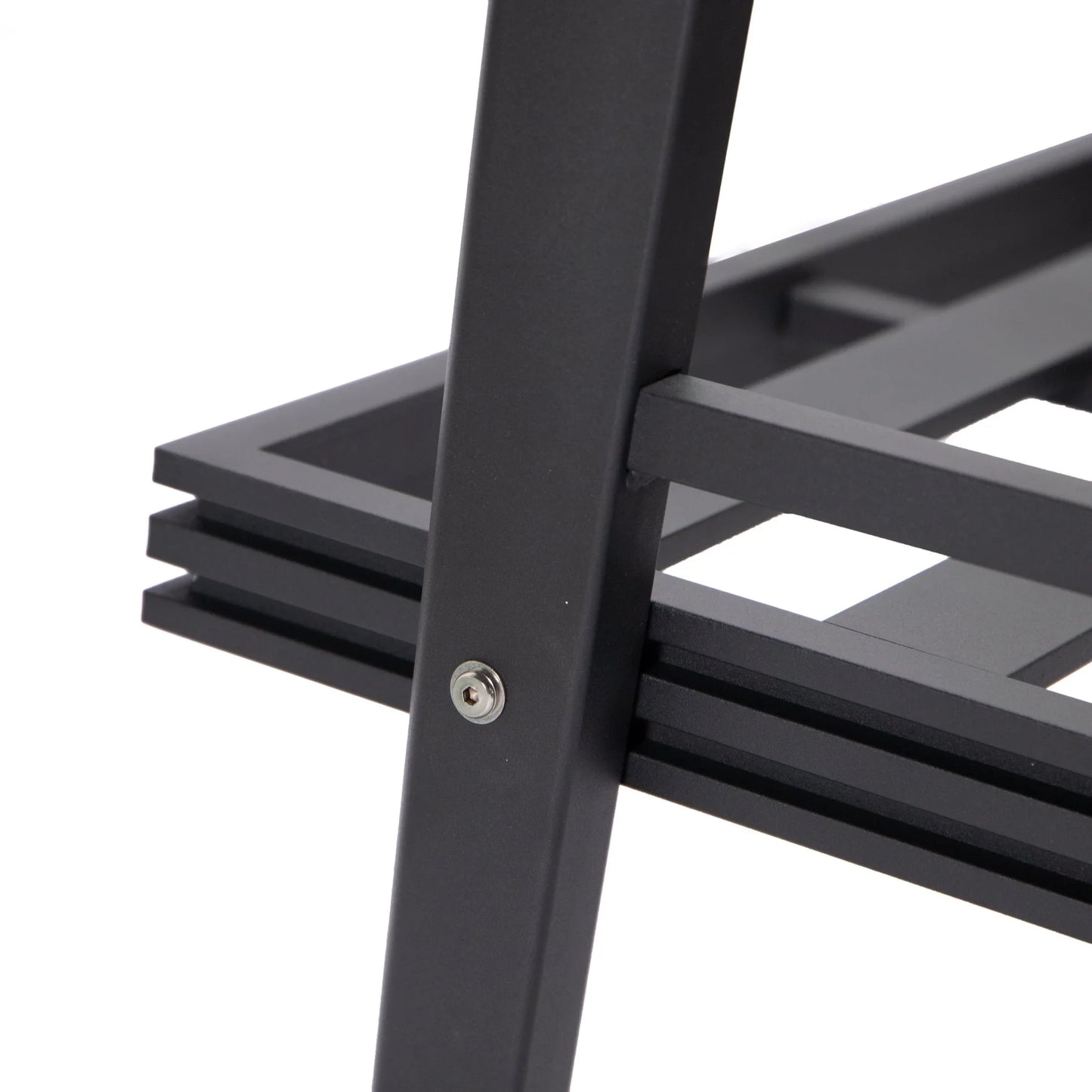 Walbrooke Aluminum Patio Conversation With Fire Pit Table & Tank Holder - Elax Furniture