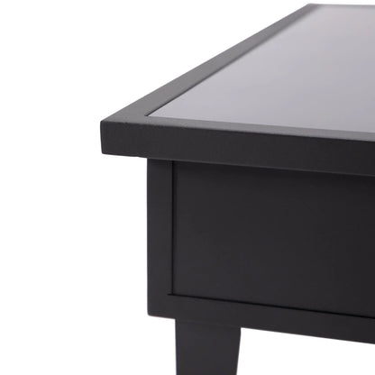 Walbrooke Modern Outdoor Square Fire Pit Table with Powder-Coated Aliuminum Frame - Elax Furniture