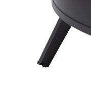 Walbrooke Modern Outdoor Round Fire Pit Table with Powder-Coated Aliuminum Frame - Elax Furniture