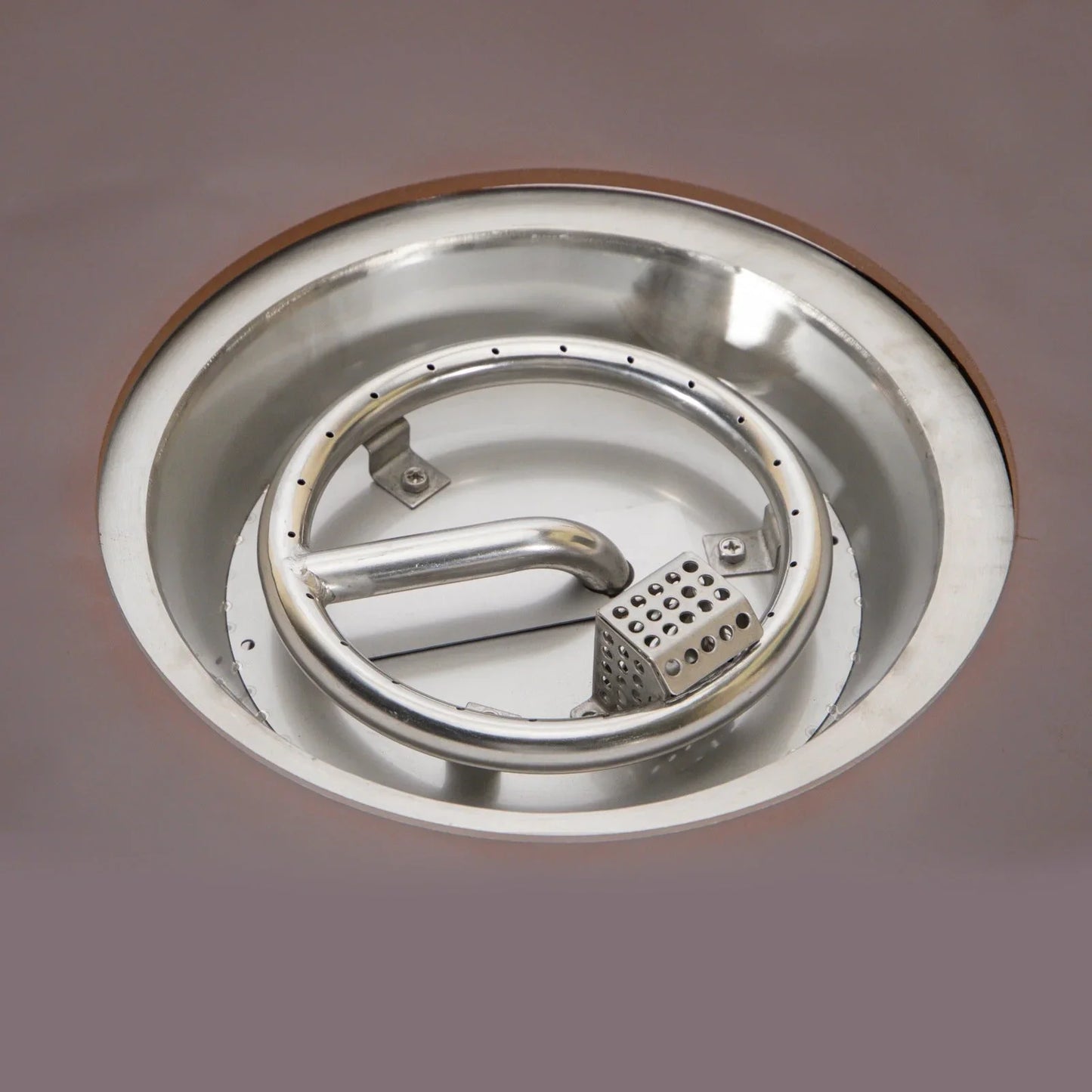 Walbrooke Outdoor Patio Round Fire Pit and Tank Holder - Elax Furniture