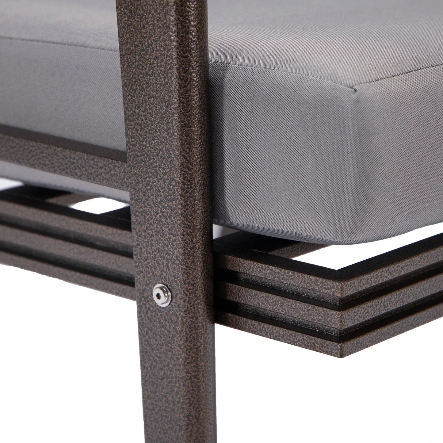 Walbrooke Modern Brown Patio Arm Chair, Set of 2 - Elax Furniture