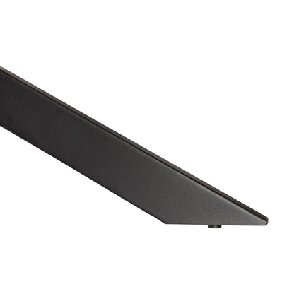 Ravenna 5-Piece Dining Set 63" Rectangular Dining Table with Natural Wood MDF Top and 4 Leather Side Chairs - Elax Furniture