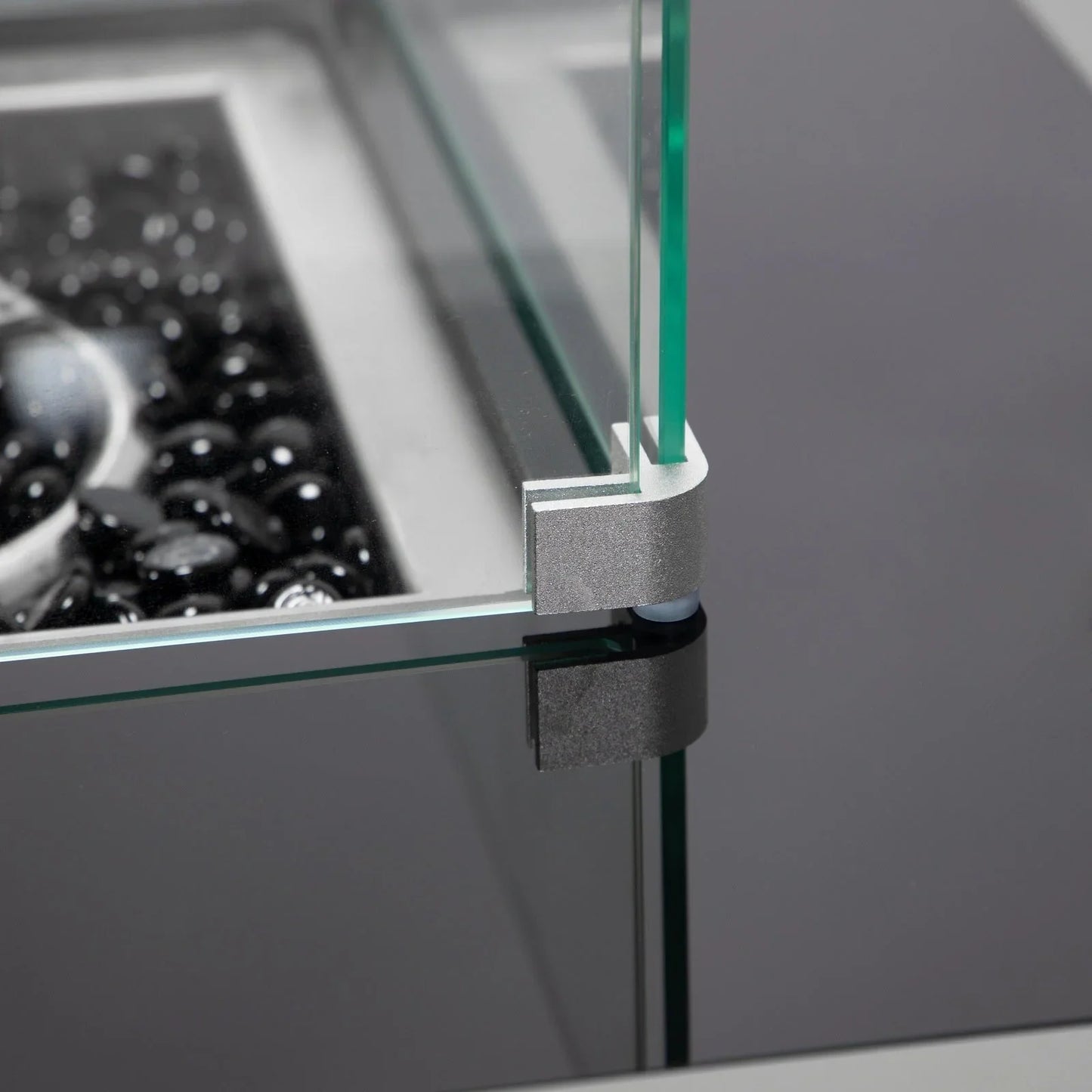 Walbrooke Outdoor Patio Square Fire Pit and Tank Holder - Elax Furniture