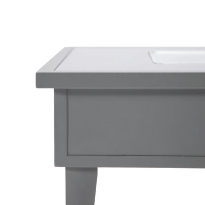 Walbrooke Modern Outdoor Square Fire Pit Table with Powder-Coated Aliuminum Frame - Elax Furniture