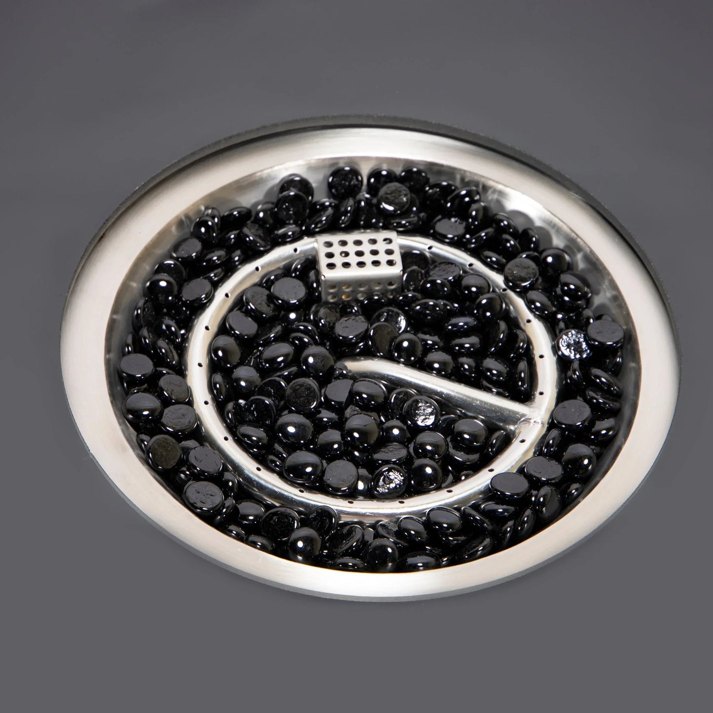 Walbrooke Aluminum Patio Conversation With Fire Pit Table & Tank Holder - Elax Furniture