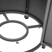 Walbrooke Outdoor Patio Round Fire Pit and Tank Holder - Elax Furniture