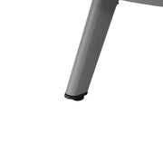 Walbrooke Modern Outdoor Round Fire Pit Table with Powder-Coated Aliuminum Frame - Elax Furniture