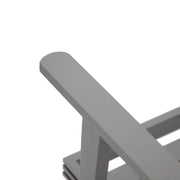 Walbrooke Modern 3-Piece Outdoor Patio Set with Grey Aluminum Frame and Removable Cushions Loveseat and Set of 2 Armchairs - Elax Furniture