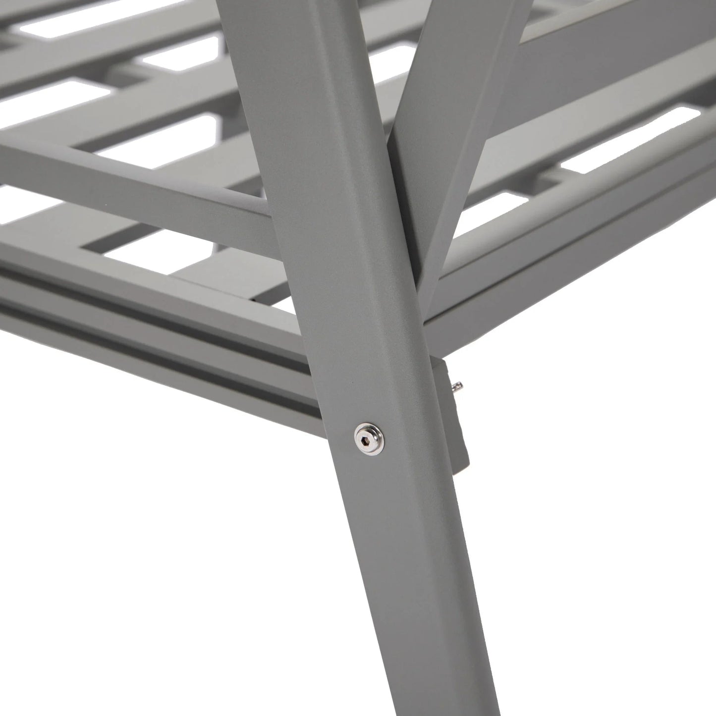 Walbrooke Aluminum Patio Conversation With Slats Design Fire Pit Table & Tank Holder - Elax Furniture