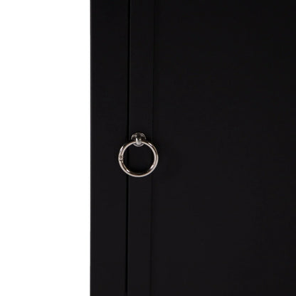 Walbrooke Modern Square Tank Holder Table with Tempered Glass Top and Powder Coated Aluminum - Elax Furniture