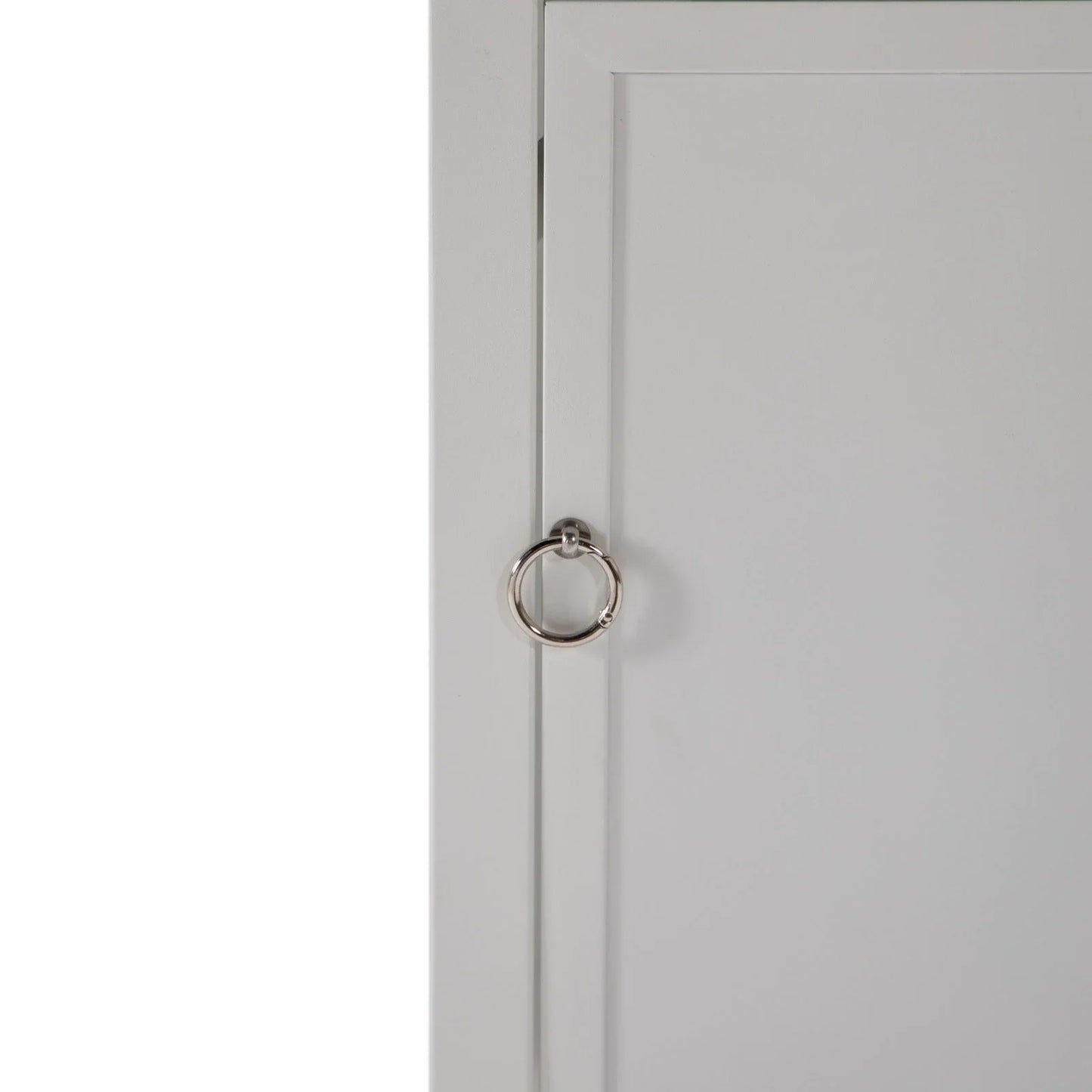 Walbrooke Modern Square Tank Holder Table with Tempered Glass Top and Powder Coated Aluminum - Elax Furniture