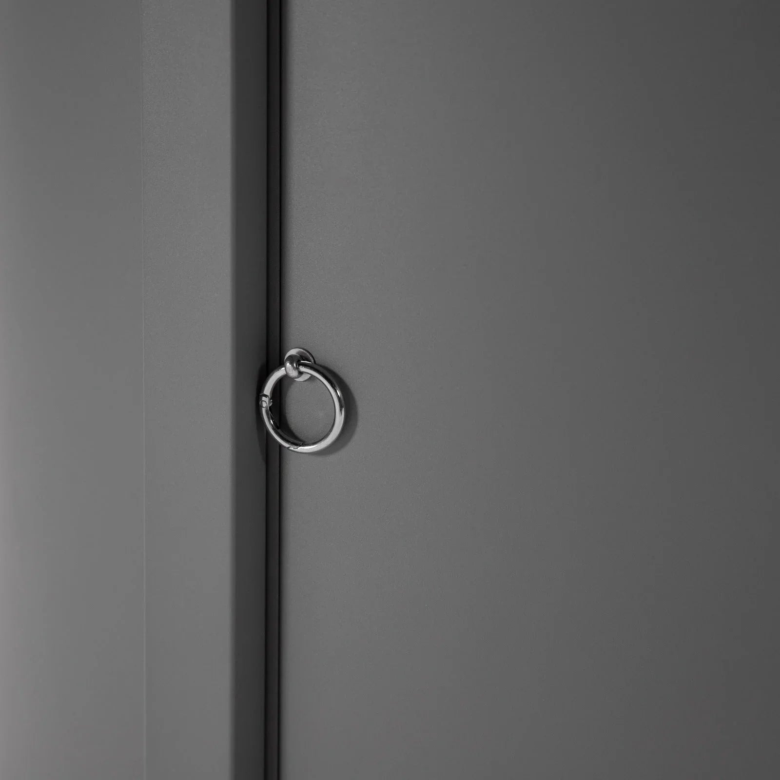 Walbrooke Modern Round Tank Holder Table with Tempered Glass Top and Powder Coated Aluminum - Elax Furniture