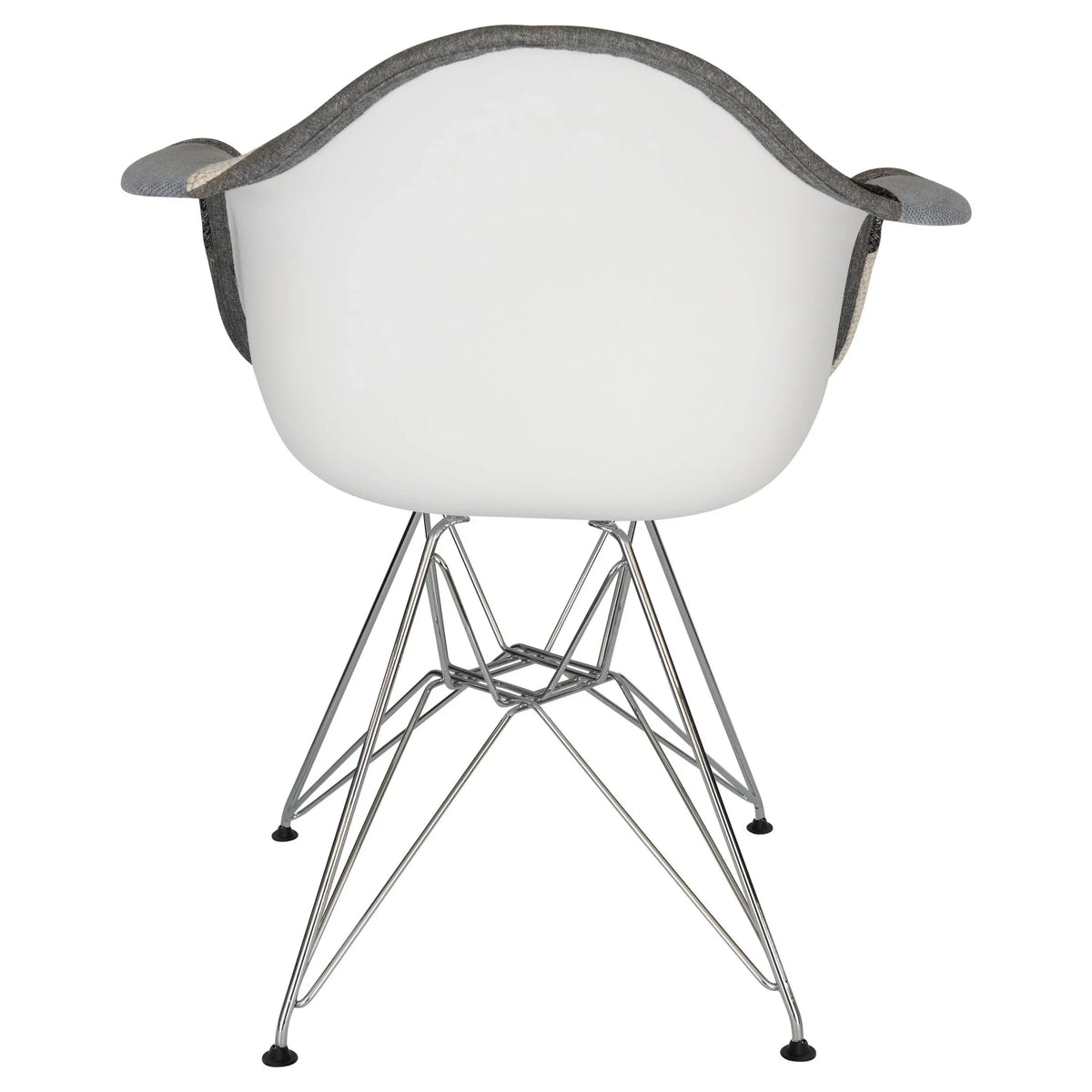 Willow Modern Fabric Eiffel Base Accent Side Chair - Elax Furniture