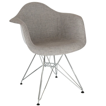 Willow Modern Fabric Eiffel Base Accent Side Chair - Elax Furniture