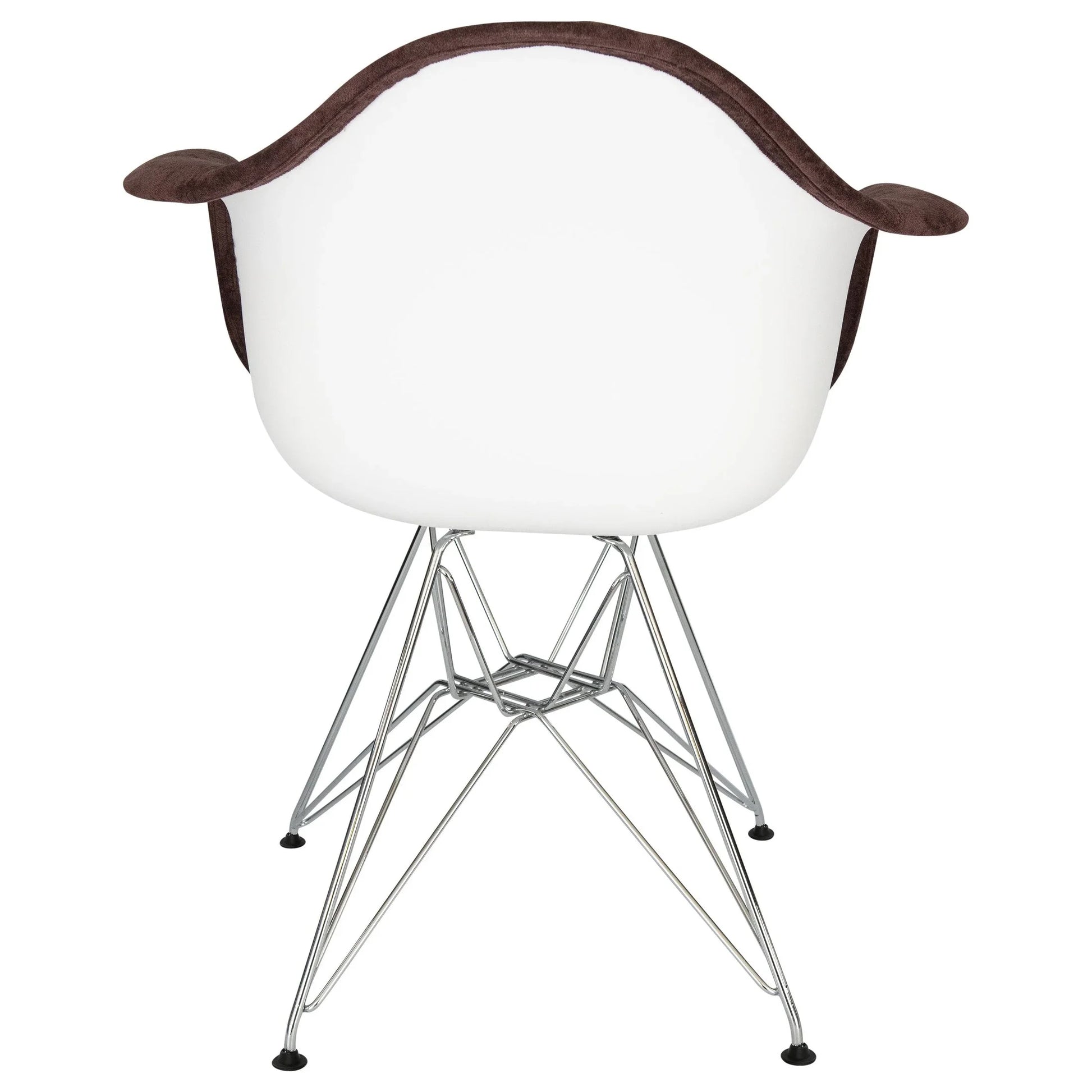 Willow Modern Fabric Eiffel Base Accent Side Chair - Elax Furniture